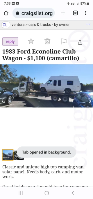1983 Ford Econoline Cargo