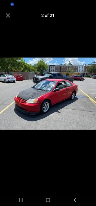 2001 Honda Civic Coupe