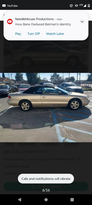 1998 Chrysler Sebring